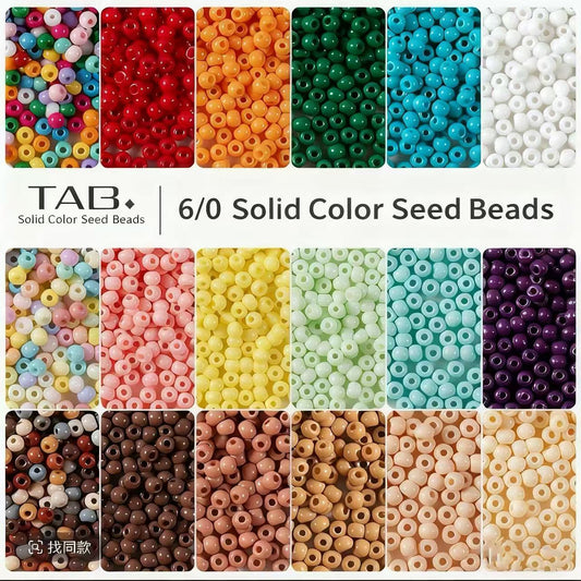 【6/0】450g per bag High quality Glass seed beads wholesale